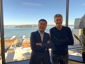 Ming-Po Cai et Denis Barrier, Cathay Capital