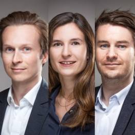 Jean-Christophe Mazalèrat, Camille Bellenger et François Galand, Meanings Capital Partners