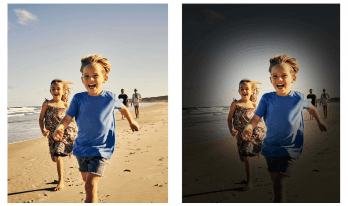 Vision normale et vision avec glaucome © Eye Tech Care