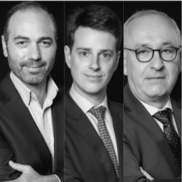 Frederic Velozzo, Ghislain d’Ouince et Yves Fournand, Aurys Groupe