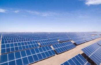 La centrale CEME1, dans la région de Antofagasta, au Chili.