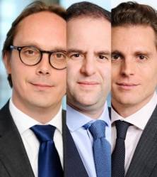 Florian Brechon Arnaud Deparday et Paul Leroy, Hogan Lovells 