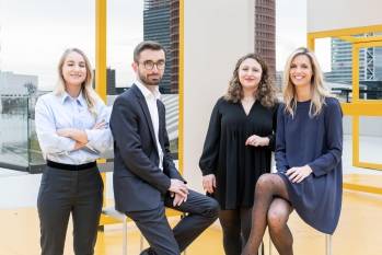 Lévi Bertand, Charles Croze, Evanna Ientile et Julia Vincent, Avocance 