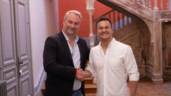 Guillaume-Olivier Doré et Alexandre Laing ©DR