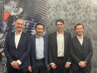 François Boulet (HR Path), José Manuel Fernandez (Integra), Ignacio San Luis, (Integra) et Cyril Courtin (HR Path) - © HR Path / Integra