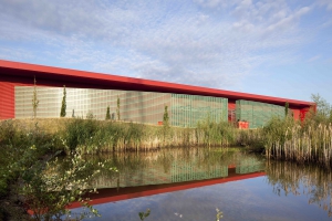 La plateforme du Coudray-Montceaux louée à Lidl - © Panhard La plateforme du Coudray-Montceaux louée à Lidl - © Panhard